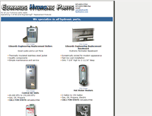 Tablet Screenshot of edwardshydronics.com